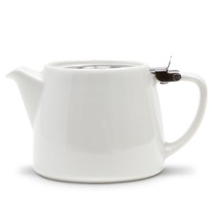 Stump Teapot - White